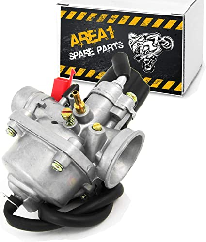 Area1 Ersatz Vergaser 12mm 50ccm 2-Takt Minaralli/China Motoren kompatibel mit Aerox Jog Neos Explorer Race GT50 AGM Luxxon Rivero Mawi Tauris