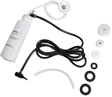 Purge de frein de voiture , 500 ml d'embrayage de frein de voiture Kit de purge de liquide de purge de frein Kit de purge de frein outil de pompe à vide pneumatique