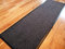 TrendMakers Dirt Stopper Carpet Runner Door Mats | 70cm x 240cm Grey/Black | With PVC Rubber Back For Home Office Kitchen Mats | POLYPROPYLENE PILE