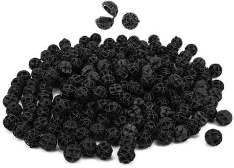 Hztyyier 100 Stück Bio Balls, biologische Filterkugeln ideal zur Wasserreinigung für Aquarium und Teich