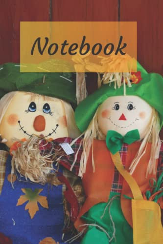 Notebook: Notebook : Autumn Scarecrow