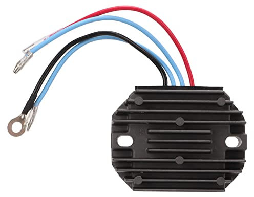 Aramox 12V Raddrizzatore Regolatore di Tensione in Lega di Alluminio Stabilizzatore di Tensione di Ricambio per Trattore B4200 B5100 B6000 B7100 RS1104 J5000 OE: 66611-55250