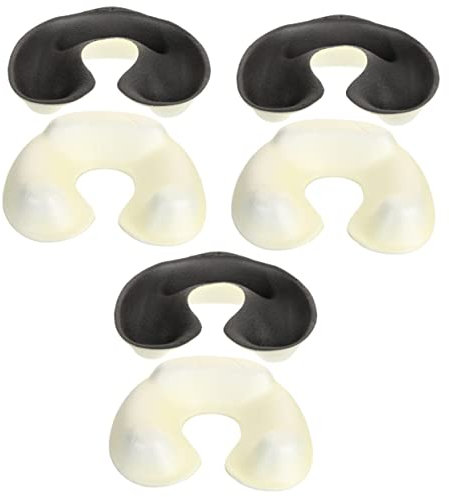 MERRYHAPY 3pcs Perm Shoulder Rest Shampoo Bowl Neck Hair Perming Neck Rest Portable Shampoo Bowl Hair Color Shampoo Curly Hair Shampoo Hair Color Perm Tray Tub Sponge Colorful Bowl