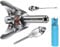 OKYOUK World's Smallest Dual Handle Coupler Kit (Only 0.53 ) with Cleaning Tool,Quick Release Grease Coupler Tips for Recessed Zerk Fittings,Fit All 1/8 NPT Manual/Electric Grease Gun
