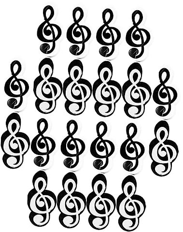 SEWACC 20 Stück Kleine Radiergummis Für Das Klassenzimmer Musiknoten-Radiergummis Spiele Preise Radiergummis Neuheits-Radiergummis Belohnung Kleine Radiergummis