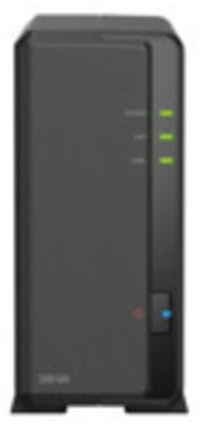 Synology DS124 1-Bay Discstation NAS (Realtek RTD1619B 4 core 1.7 GHz 1GB DDR4 RAM 1xRJ-45 1GbE) 8TB bundle con 1x 8TB HDD