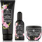 Tesori d'Oriente - Set Corpo Orchidea della Cina; Crema Corpo, Nutriente e Idratante 300ml + Doccia Crema, Deterge Dolcemente, 250ml +Profumo Aromatico, dalla Fragranza Fruttata, 100ml