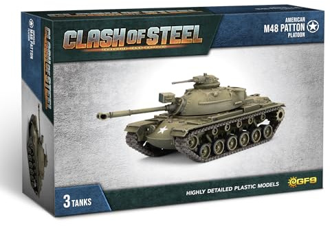 Gale Force Nine - Clash of Steel - M48 Medium Tank Platoon