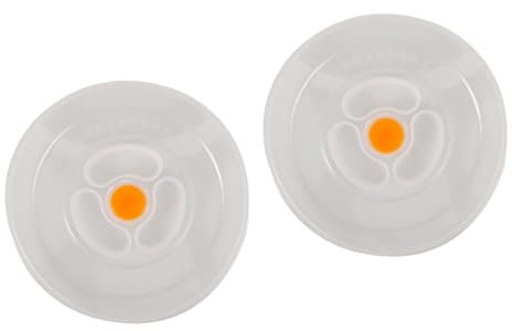 ABOOFAN 2pcs Microwave Cover Lid Reusable Sealer Lid for Bowl Food Bowl Covers Freezer Safe Storage