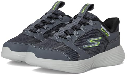 Skechers Boy's Slip-Ins Go Run 400 V2 Turbo-Brisk Charcoal