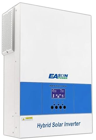 Onduleur Hybride 6200W 48V - Pur Sinus MPPT Hybride 120A 230V, Fonctionne sans Batterie, Fonction parallèle, Chargeur Solaire Off-Grid avec Régulateur de Charge 60-500V DC, Compatible Module WiFi