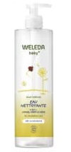 WELEDA - Acqua detergente alla calendula senza profumo - Pulisce delicatamente - Per la toilette quotidiana delle pelli delicate di neonati e bambini piccoli - / - 400 ml