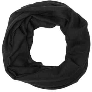 s.Oliver Einfarbiger Loop-Schal schwarz ONESIZE