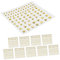 SHINEOFI Jewels Sticker 10er-Pack Selbstklebende Strass-Aufkleber Für Dekorationen