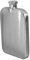 MAGICLULU Flasque Carrée Flasque Running Flacon Géant Pot à Vin Portable Gros Flacon Porteurs De Vin Bouteilles D'alcool Vides Fiole De Transport De Vin Acier Inoxydable Silver