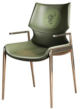 CYairong-22 Esszimmerstuhl Esszimmerstühle, Akzent-Sessel fürs Esszimmer, Mid-Century Modern Retro-Kunstlederstuhl for Küche, Esszimmer, Schlafzimmer, Wohnzimmer Küchenstuhl