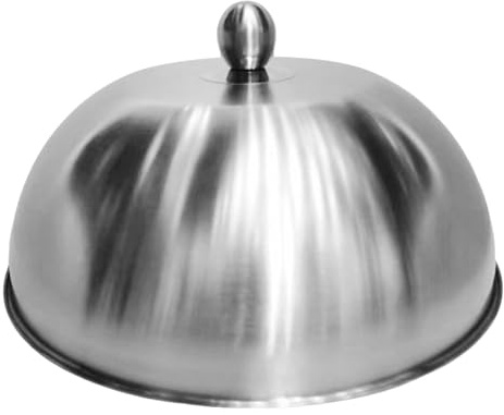 FytStycale Burgerhaube Garhaube Steakabdeckung Schmelzhaube Grillhaube Verhindert Spritzer Und Schmilzt Den Käse Gleichmäßig für Alle Grillarten Und Als Küchenw, 31 cm X 31 cm X 11.5