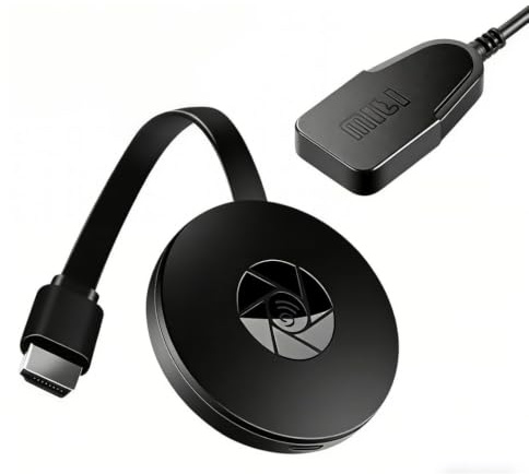 Wireless Dongle TV, 1080P Bluetooth Stick Wireless Display Adapter für Miracast/Airplay/Windows/Android/Mac/iOS/PC
