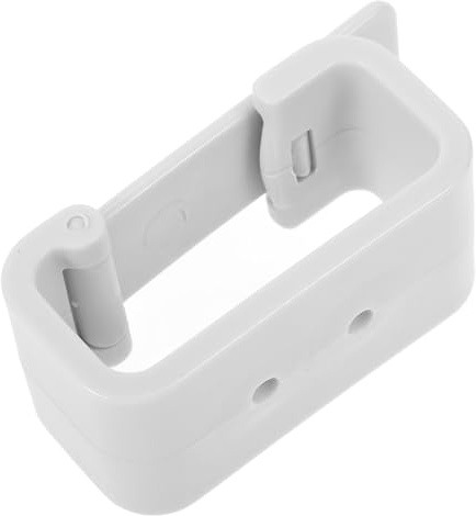CVUTOVO Pince à Rideau pour Camping-Car, Embrasses de Rideaux Blanches Petites, Support Latéral Fenêtre, Accessoires Intérieurs Polyvalents pour Fixation Rideaux Camping-Car, Clips