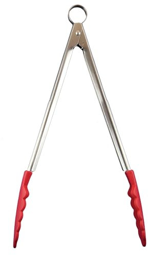 Cuisipro Zange Verschließbar Silikon rot 30,5 cm