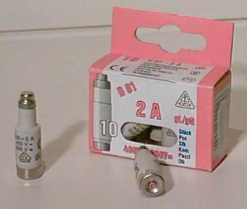 Neozed Sicherung 2A D01 / Schachtel mit 10 Stück