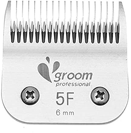 Groom Professional Pro X Clipper Blade for Dog Grooming - Detachable Clipper Blade - Hardened Steel - Excellent Resistance to Wear & Excellent Cutting Performance - Replacement Blade - 5F