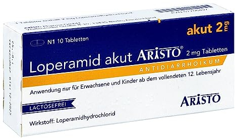 LOPERAMID akut Aristo 2 mg Tabletten 10 St