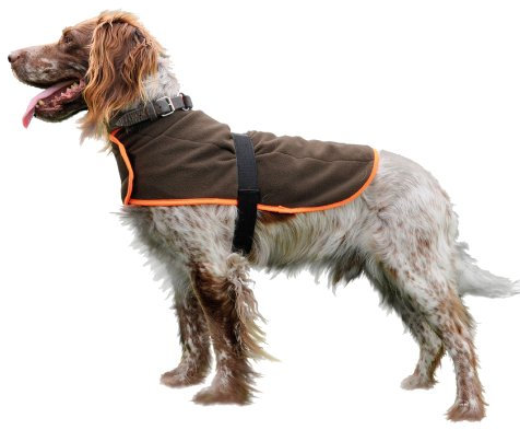 Hubertus Hunde-Fleece-Abschwitzdecke (Oliv) L