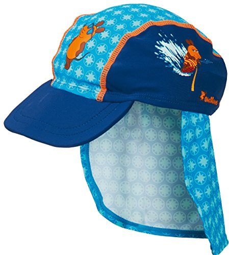 Playshoes Cappello Di Protezione Uv, Copricapo con cuffia da piscina Unisex - Bambini e ragazzi, Il Topo, 49