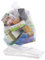 Bag it Plastics Clear Recycling Bags (Pack of 200) - 64 Gauge Bin Liners, Clear Bin Bags for 40L-90L Bins, Ideal for Recycling and Waste - Large Refuse Sacks 18” x 29” x 39”
