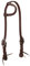 Weaver Leather Unisex-Erwachsene Work Tack Floral SL/Ear HDSTL Weaver Leder-Headstall für Ohren, mit polierten Eisenteilen, Geflochtenes braunes Blumenmuster, Einheitsgröße
