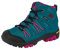 Brütting Ohio High, Chaussures de Randonnée Hautes Femme, Turquoise (Türkis/Pink Türkis/Pink), 38 EU