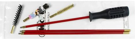 kit pulizia carabina calibro 4,5 scovoli scovolini asta bacchetta