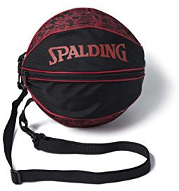 SPALDING 49-001GR Basketballkoffer, Balltasche, Graffiti Rot, Basketballkorb rot