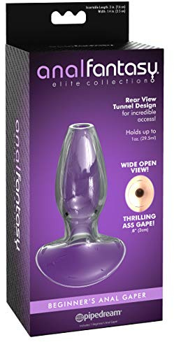 Pipedream Anal Fantasy Elite Beginner's Anal Gaper Clear 2 cm