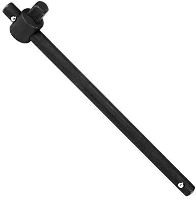 Oumefar T-Handle Square Drive Slide Extension Bar Sliding T-Handle Socket Wrench Breaker Bar T-Type Handle Slide Bar Socket Wrench(1/2)