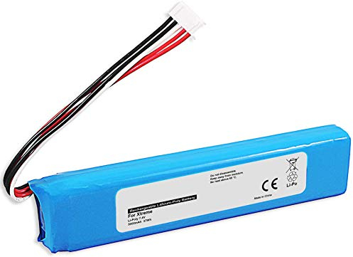 Ersatz-Akku kompatibel mit JBL GSP0931134 für JBL Xtreme [5000mAh - 7.4V - LiPo - 100% kompatibel]