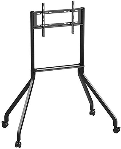 MU Mesa Giratoria Tv Tv Stock Stand de Tv de Acero Inoxidable Tv Soporte para 65 98 Pulgadas Tv Black Tv Piso Bracketrs,Estilo # 5