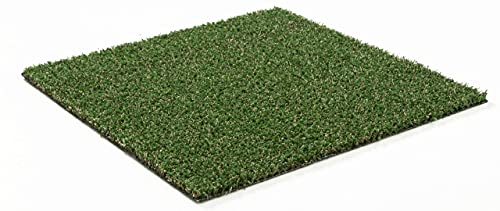 MadeInNature Gazon Artificiel Vert LARZAC, Aspect Naturel Fibres Vertes, Pelouse Synthétique Extérieure, pour Balcon, Terrasse, Nombreuses Dimensions (Largeur 2,00 x Longueur 4,00m)