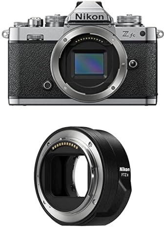 Nikon Z fc Spiegellose Kamera im DX-Format + NIKON FTZ II (Adapter für F-Mount Objektive auf Z-Mount Kameras)