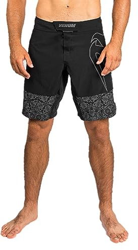 Venum Herren Light 4.0 Fightshorts Shorts, schwarz/schwarz, 3X-Large
