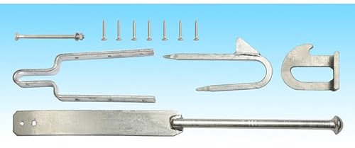 Evington Farm/Field Style 5 Bar Gate Spring Fastener Set - Galvanised