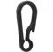 KCFEV Schwarz Titan Karabiner Clip Haken EDC Kleine Heavy Duty Key Clips Anti-Lost Quick Release Schlüsselanhänger für Schlüssel