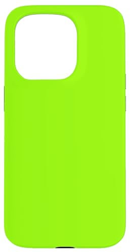 Retro Lime Green Case for iPhone 15 Pro