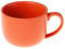 PWSHZ Beer Steins Ceramic Coffee Mug Set Large Tall Colored Coffee Mugs Set for Coffee Tea Coffee Milk Office Home Dishwasher and Microwave Safe Modern Beer Mug (Color : Orange)