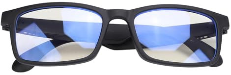 Jectse Bluetooth-Audio-Smart-Brille, Blaues Licht Blockierende Audio-Brille, Open-Ear-Sound mit Mikrofon, für Radfahren Im Freien