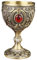 Copas de vino decorativas para el hogar, copa de comunión con diamantes incrustados en relieve, estilo europeo (estilo G)