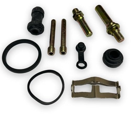 Red Circles SDG Pit Bike Brake Caliper Rebuild Kit - Complete Kit for Rebuilding SDG Brake Calipers (Includes Pins)