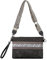 HuiYStar Stroh Clutch für Damen Sommer Strand Böhmische Umhängetasche Geflochtene Umhängetasche Geldbörse Handgelenk Taschen, Schwarz