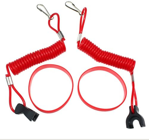 ISSICOO Cordon coupe-circuit pour hors-bord Johnson Evinrude OMC E-tec BRP/OMC 1996 + plus récent PN 0176288 176288 Sierra MP28890